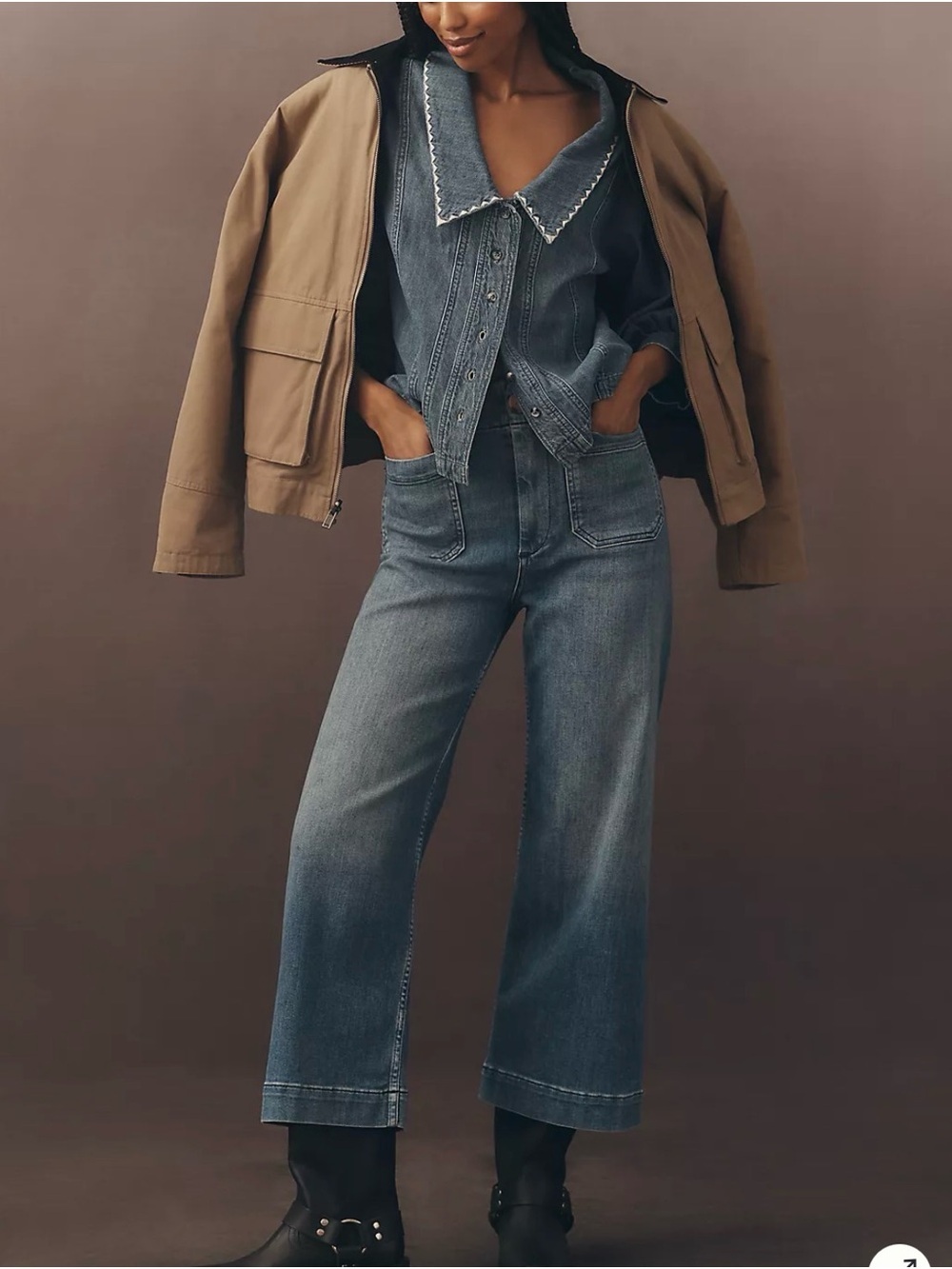 Maeve by Anthropologie womens the Colette jeans size 32P